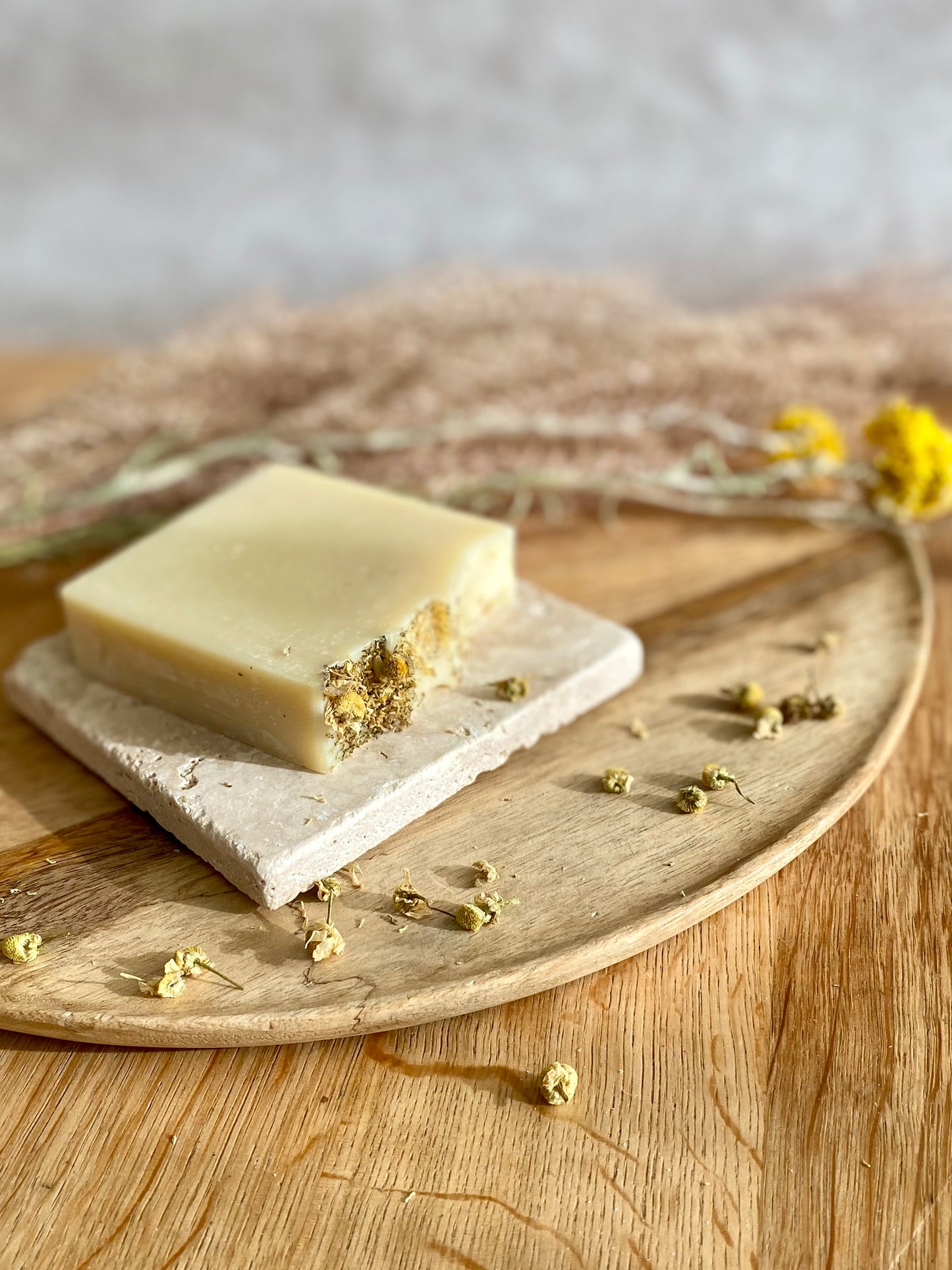 Seifenablage Travertinstein